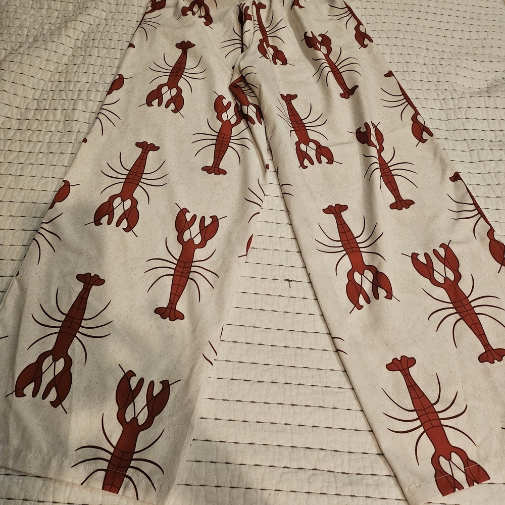 Lobster Print Pajama Pants